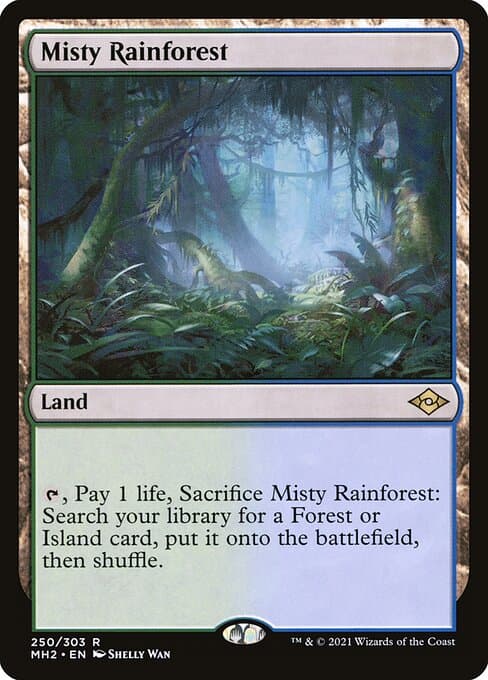 Misty Rainforest (Rare)