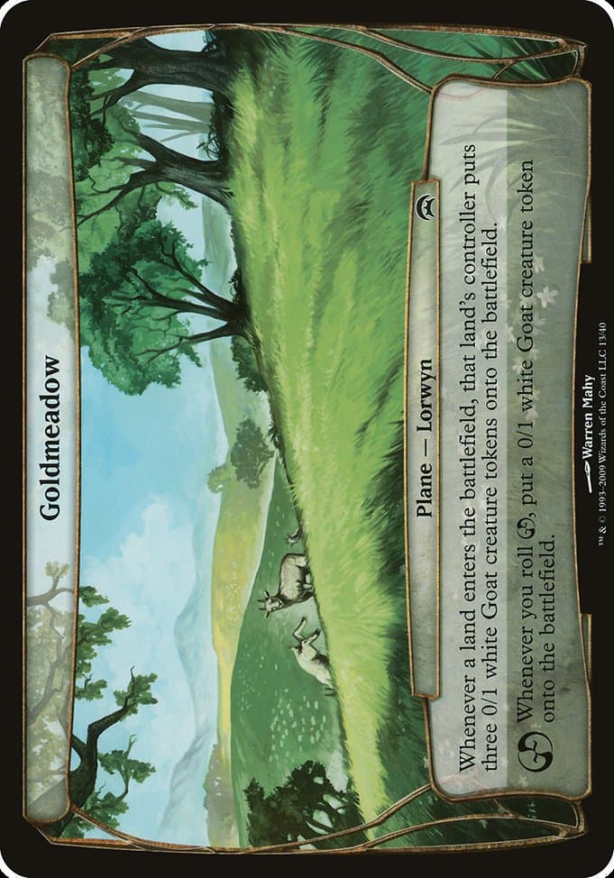 Goldmeadow from Planechase Planes (Common)