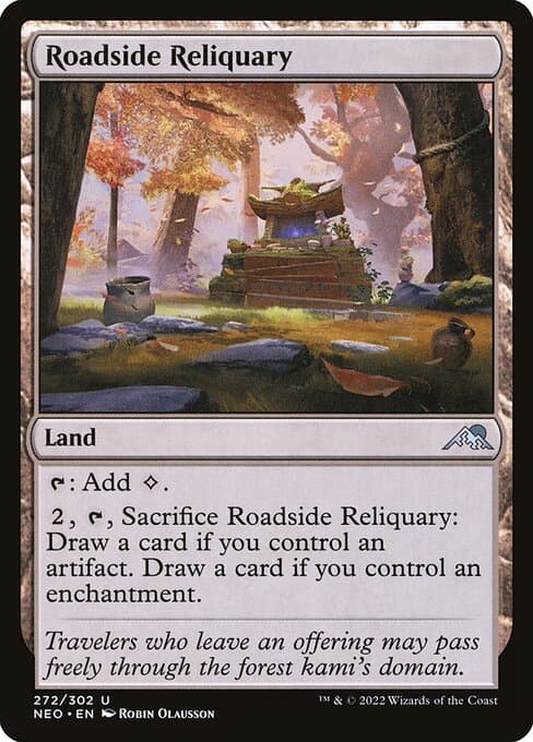 Roadside Reliquary from Kamigawa: Neon Dynasty (Uncommon)