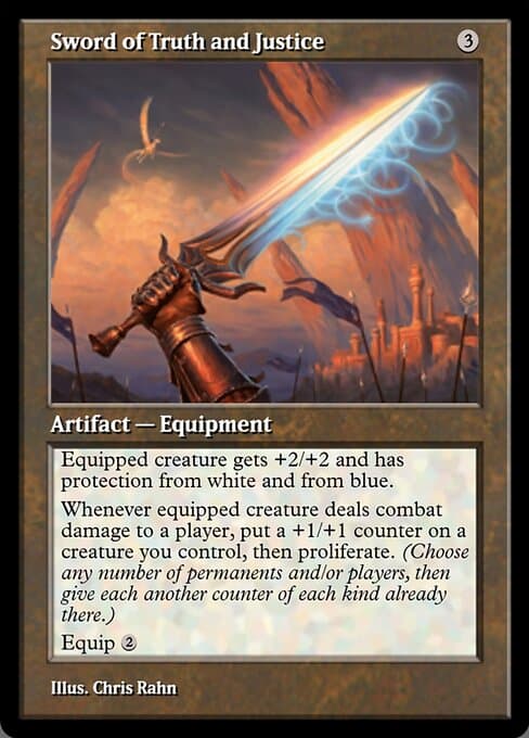 Sword of Truth and Justice from Magic Online Promos (Rare)