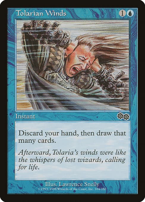 Tolarian Winds from Urza's Saga (Common)