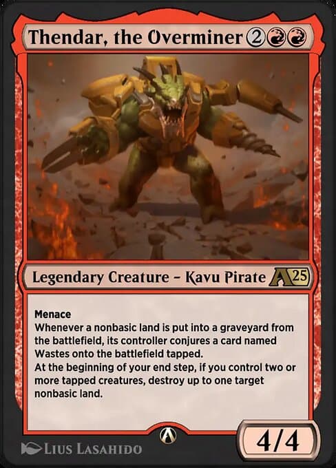 Thendar, the Overminer (Rare)