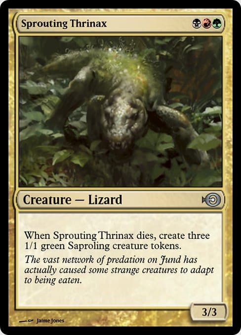 Sprouting Thrinax from Magic Online Promos (Uncommon)