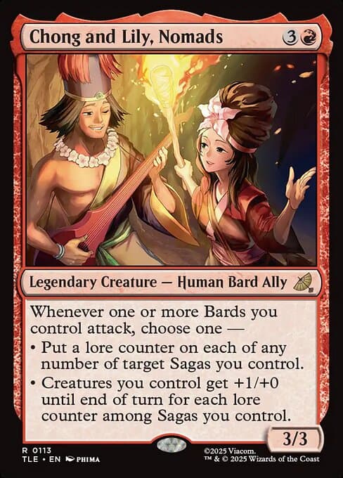 Chong and Lily, Nomads from Avatar: The Last Airbender Eternal (Rare)