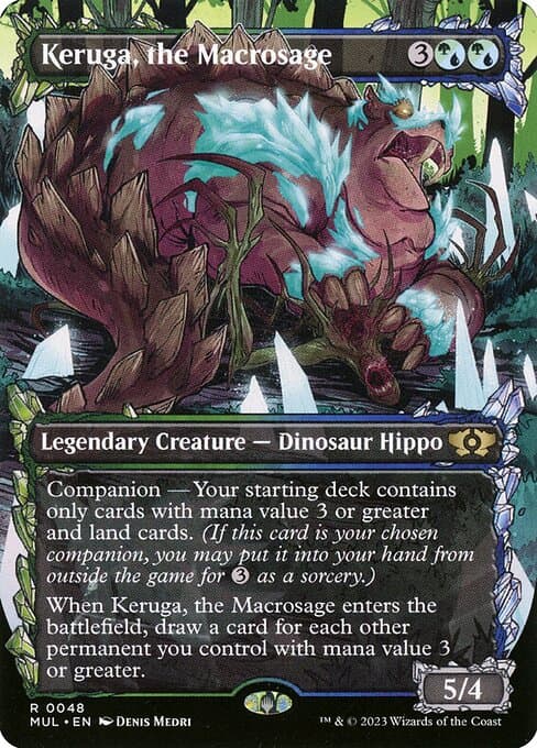 Keruga, the Macrosage from Multiverse Legends (Rare)