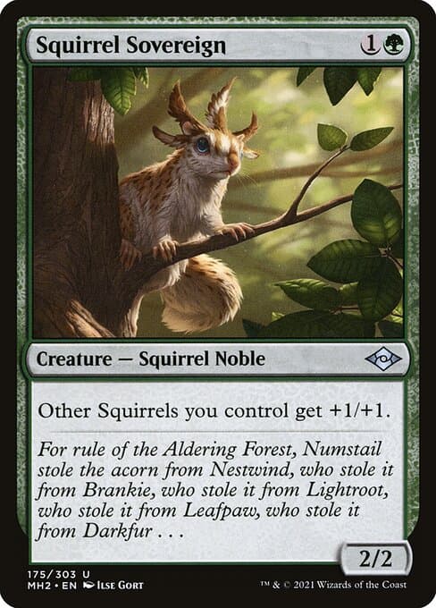 Squirrel Sovereign from Modern Horizons 2 (Uncommon)
