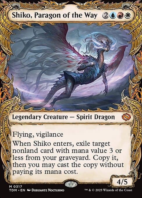 Shiko, Paragon of the Way from Tarkir: Dragonstorm (Mythic)