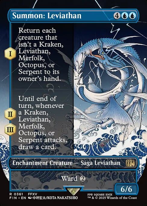 Summon: Leviathan from Final Fantasy (Rare)