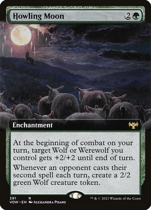 Howling Moon from Innistrad: Crimson Vow (Rare)