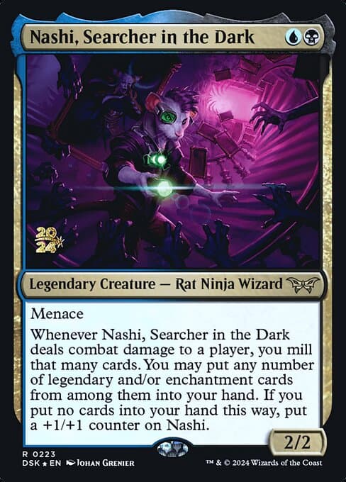 Nashi, Searcher in the Dark from Duskmourn: House of Horror Promos (Rare)
