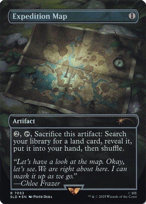 Expedition Map from Secret Lair Drop (Rare)