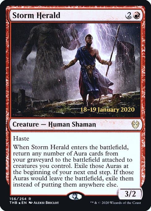 Storm Herald from Theros Beyond Death Promos (Rare)