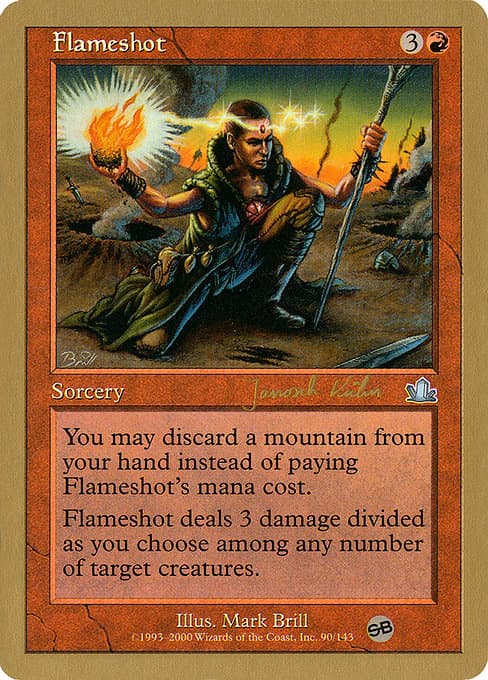 Flameshot from World Championship Decks 2000 (Uncommon)
