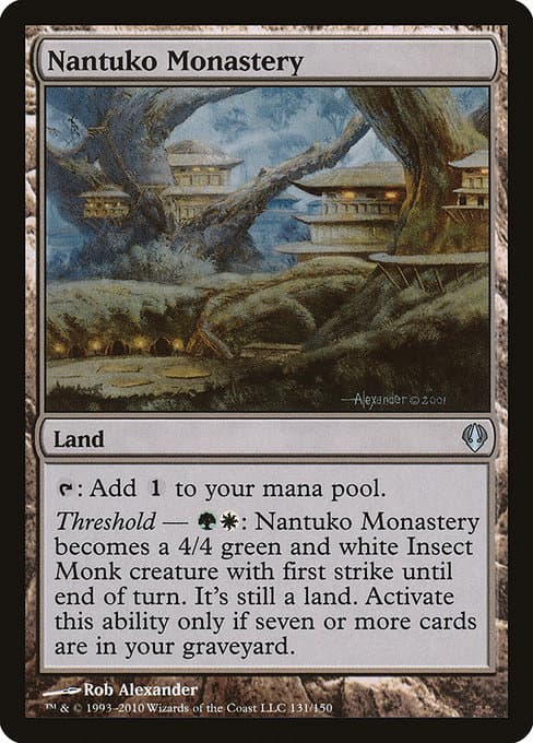 Nantuko Monastery from Archenemy (Uncommon)