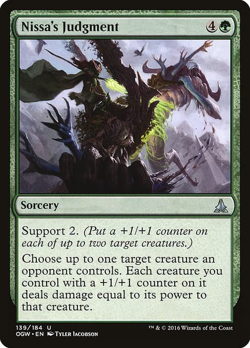 Nissa's Judgment from Oath of the Gatewatch (Uncommon)