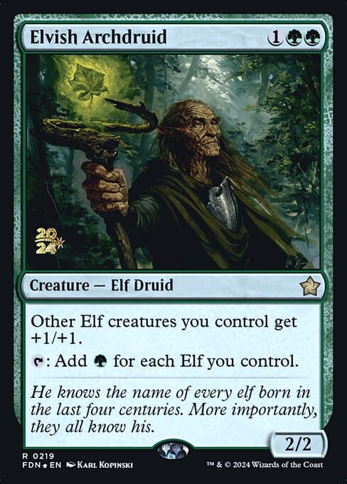 Elvish Archdruid from Foundations Promos (Rare)