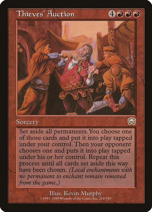 Thieves' Auction from Mercadian Masques (Rare)