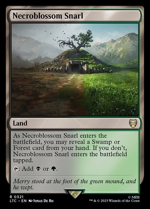 Necroblossom Snarl from Tales of Middle-earth Commander (Rare)