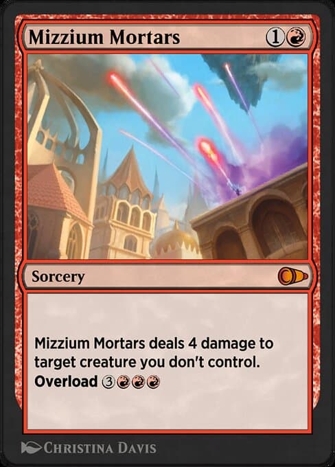 Mizzium Mortars from Pioneer Masters (Mythic)