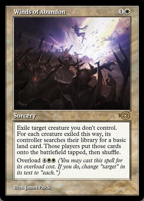 Winds of Abandon from Magic Online Promos (Rare)