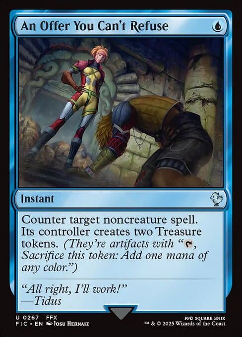 An Offer You Can't Refuse from Final Fantasy Commander (Uncommon)
