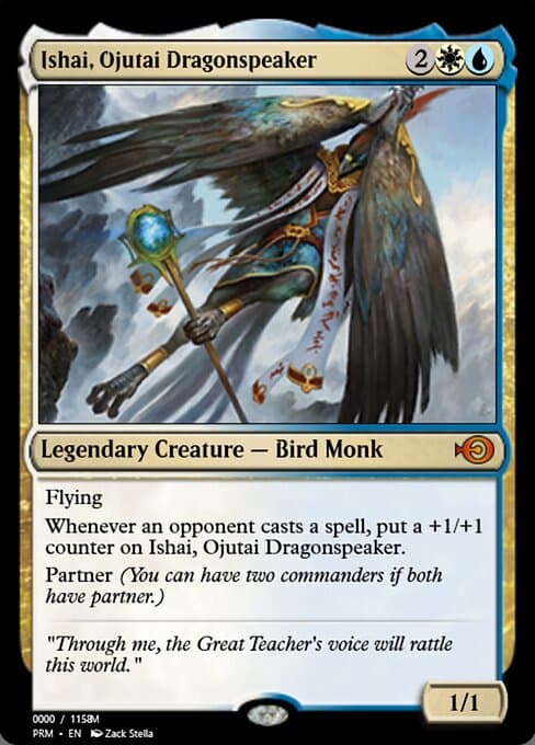 Ishai, Ojutai Dragonspeaker from Magic Online Promos (Mythic)