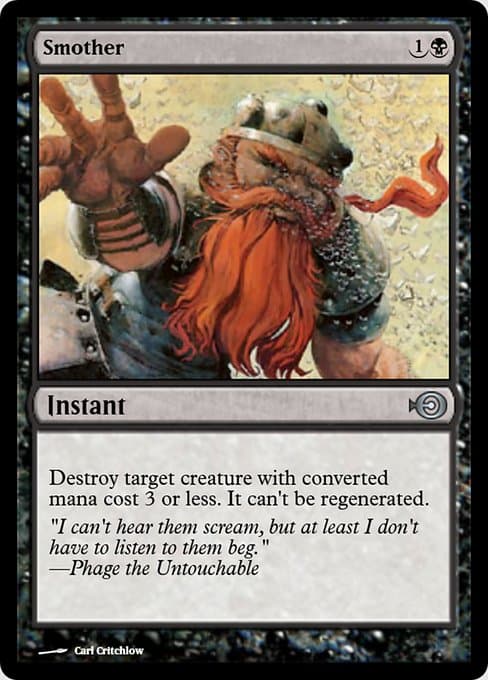 Smother from Magic Online Promos (Uncommon)