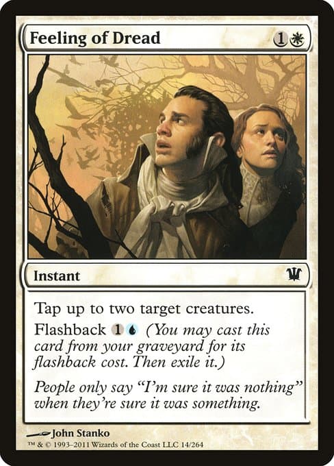 Feeling of Dread from Innistrad (Common)