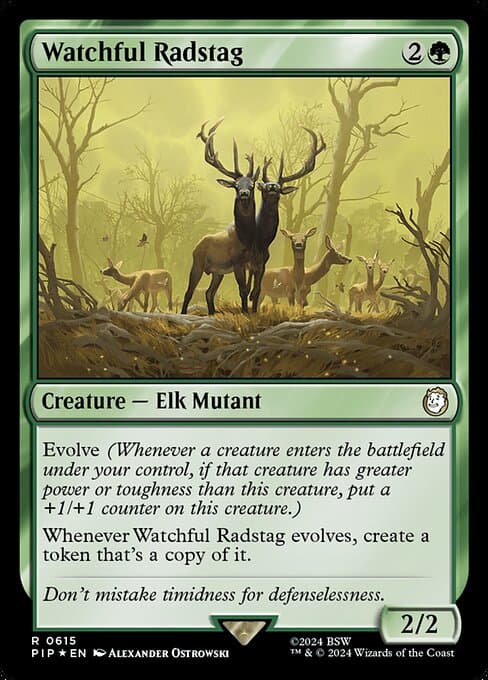 Watchful Radstag from Fallout (Rare)