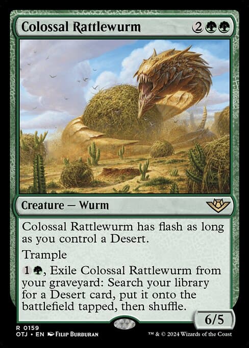 Colossal Rattlewurm (Rare)