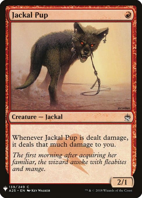 Jackal Pup from The List (Common)