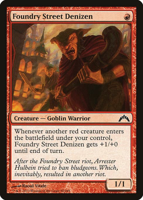 Foundry Street Denizen from Gatecrash (Common)