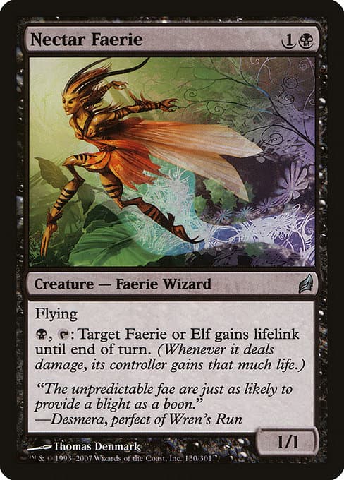 Nectar Faerie from Lorwyn (Uncommon)