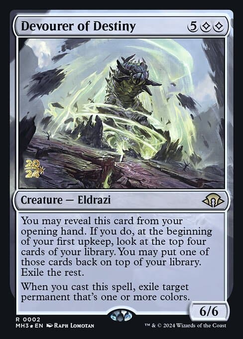 Devourer of Destiny from Modern Horizons 3 Promos (Rare)