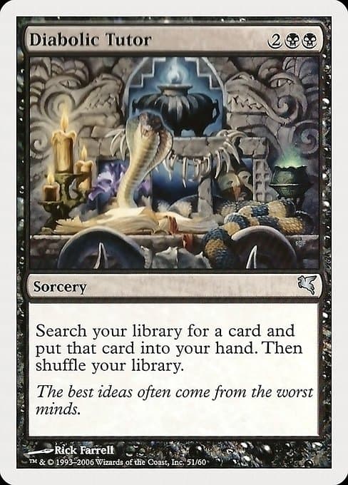 Diabolic Tutor (Uncommon)