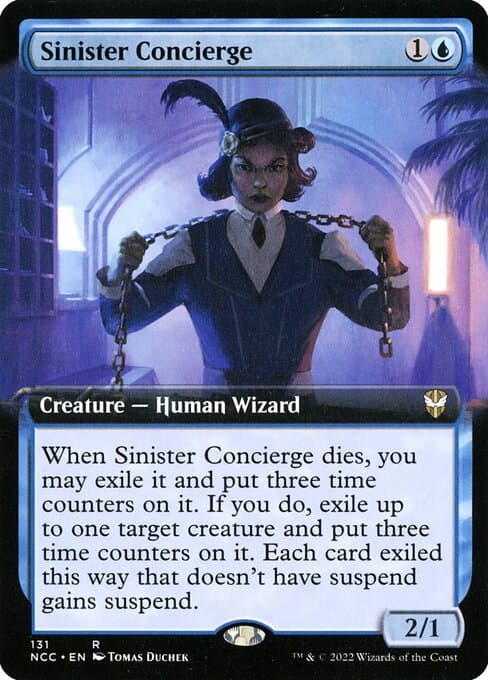 Sinister Concierge from New Capenna Commander (Rare)