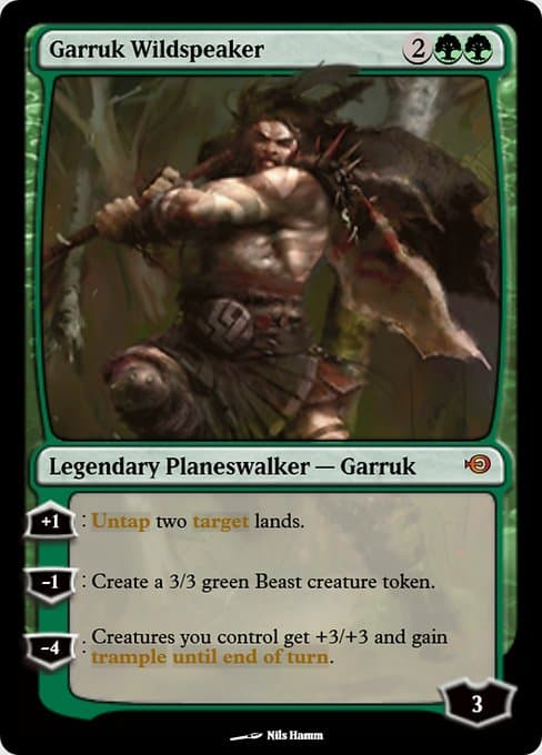 Garruk Wildspeaker from Magic Online Promos (Mythic)