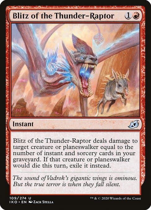 Blitz of the Thunder-Raptor (Uncommon)