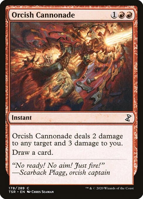 Orcish Cannonade from Time Spiral Remastered (Common)