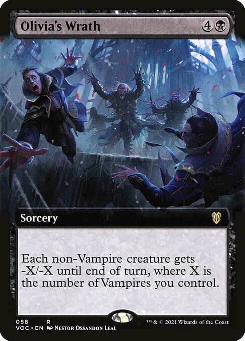 Olivia's Wrath from Crimson Vow Commander (Rare)