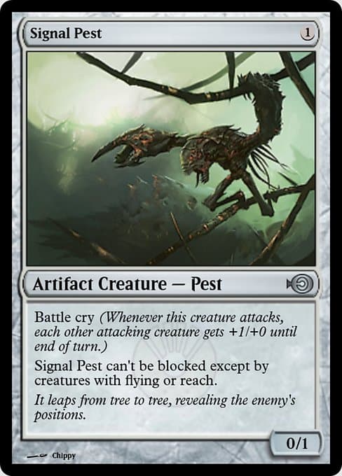 Signal Pest from Magic Online Promos (Uncommon)