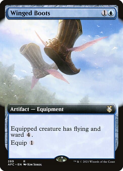 Winged Boots from Forgotten Realms Commander (Rare)