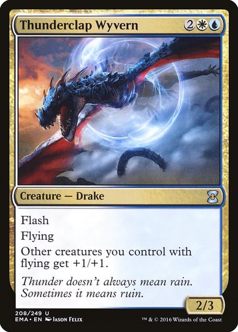 Thunderclap Wyvern from Eternal Masters (Uncommon)