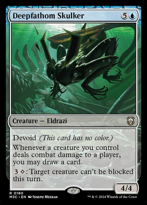 Deepfathom Skulker from Modern Horizons 3 Commander (Rare)