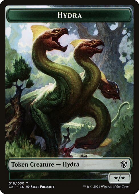 Hydra from Commander 2021 Tokens (Common)