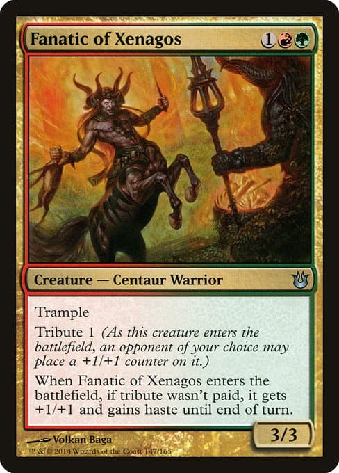 Fanatic of Xenagos from Born of the Gods (Uncommon)