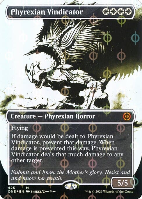Phyrexian Vindicator from Phyrexia: All Will Be One (Mythic)
