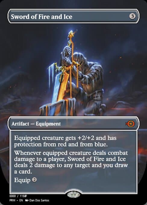 Sword of Fire and Ice from Magic Online Promos (Mythic)