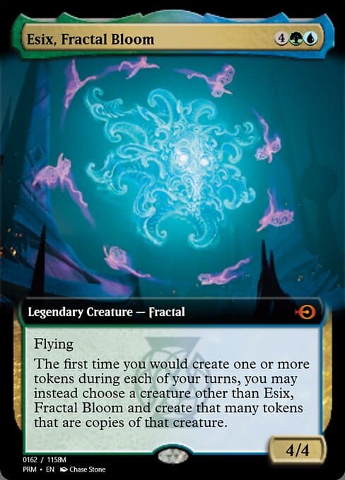 Esix, Fractal Bloom from Magic Online Promos (Mythic)