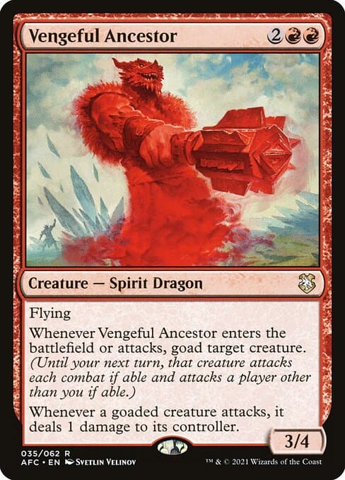 Vengeful Ancestor from Forgotten Realms Commander (Rare)